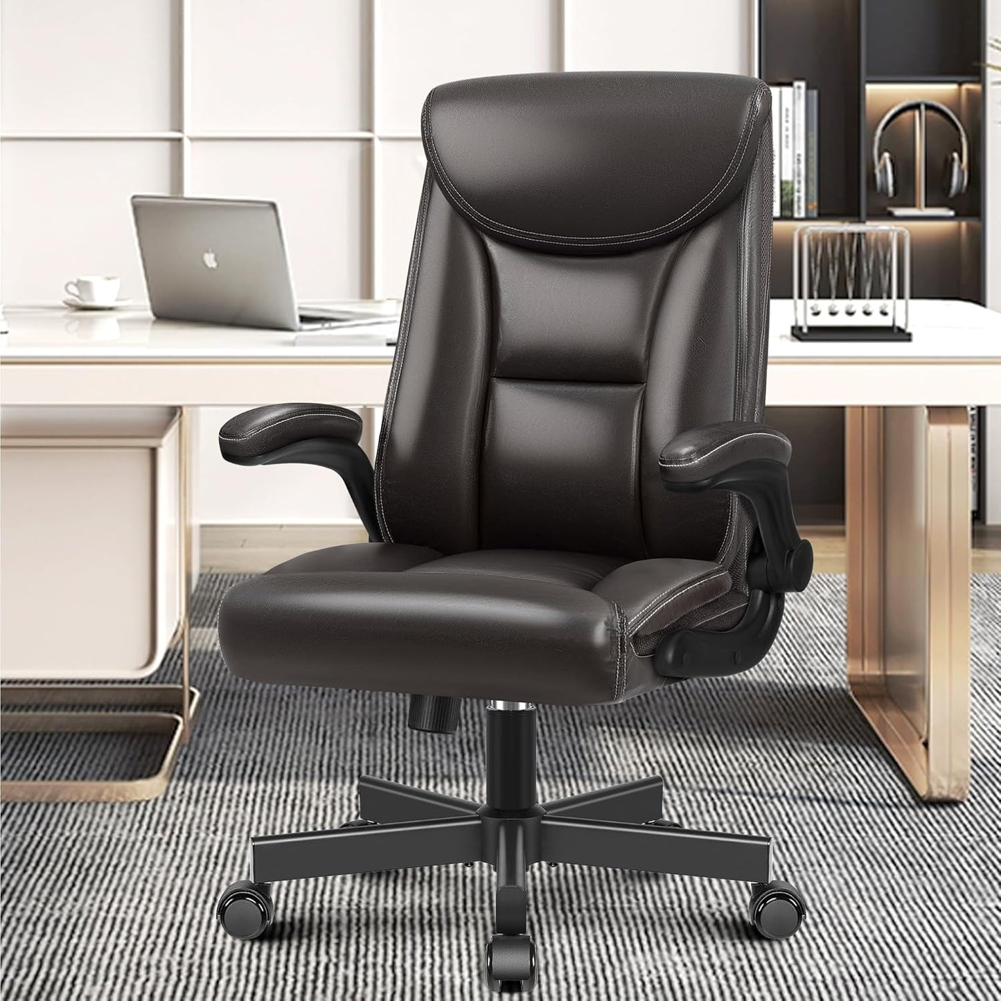 BestEra Big & Tall Leather Executive Office Chair