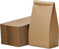 Kraft Paper Lunch Bags 8 Lb 500 Count - Durable Brown Kraft Bags