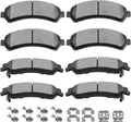 Ceramic Brake Pads Kits Compatible with 97-05 Chevy Blazer - Quiet
