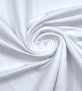 White Cotton Spandex Fabric 60ft Wide - 10 oz, 5 Yards - Jersey Knit