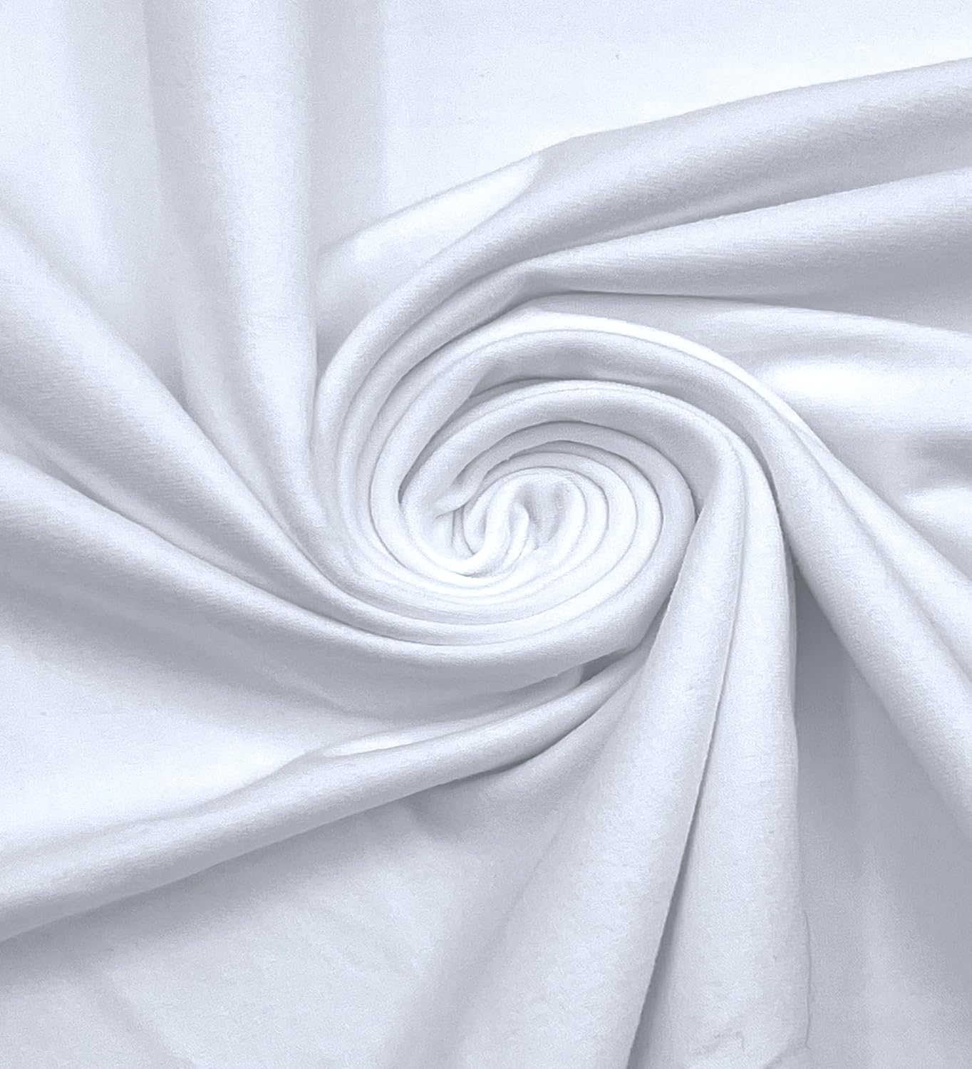 Cotton Spandex Fabric by The Yard - 4 Way Stretch Jersey Knit
