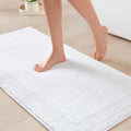 Splendor Reversible 100% Cotton Tufted Bath Rug 24x44 - Plush Comfort