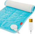Comfytemp Weighted Heating Pad for Period Cramps & Back Pain Relief