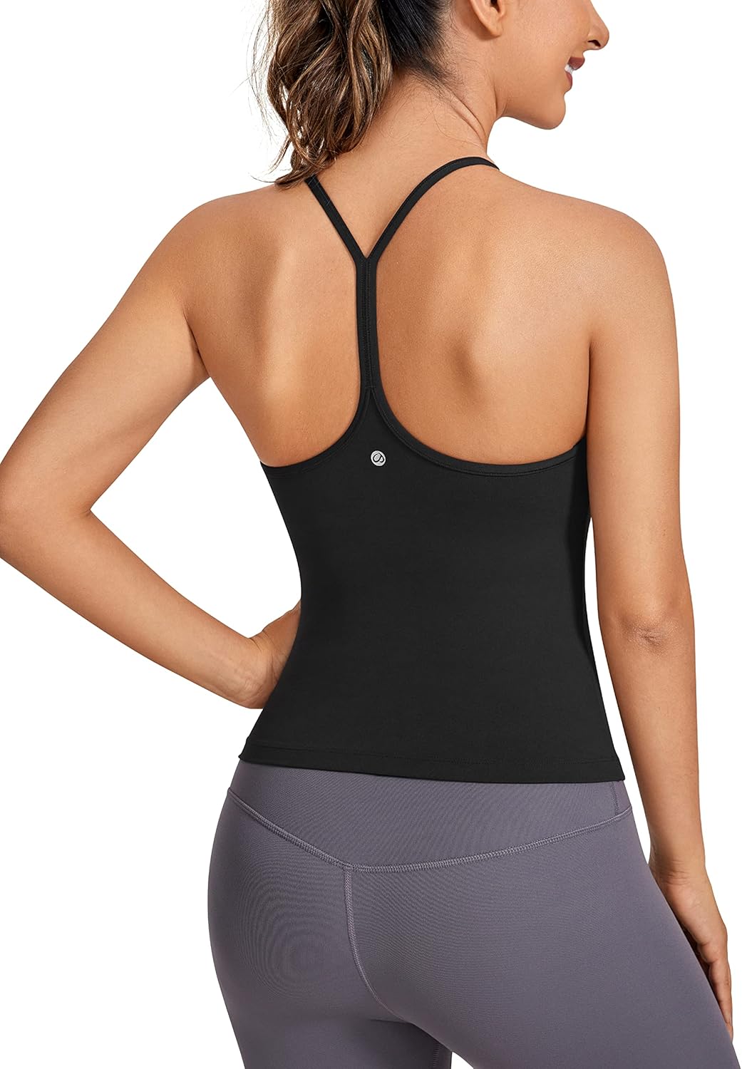 CRZ YOGA Butterluxe Racerback Tank Tops for Women - Soft Comfort