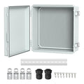 Outdoor Waterproof Electrical Box 13x13x5 - Weatherproof WiFi