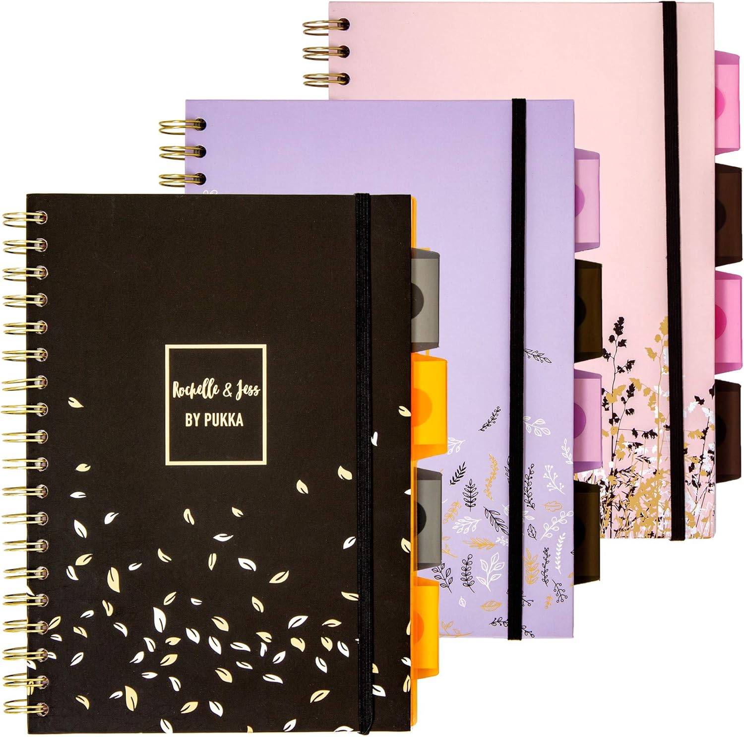 Pukka Pad Spiral Notebook 3-Pack for Office Planning & Organization