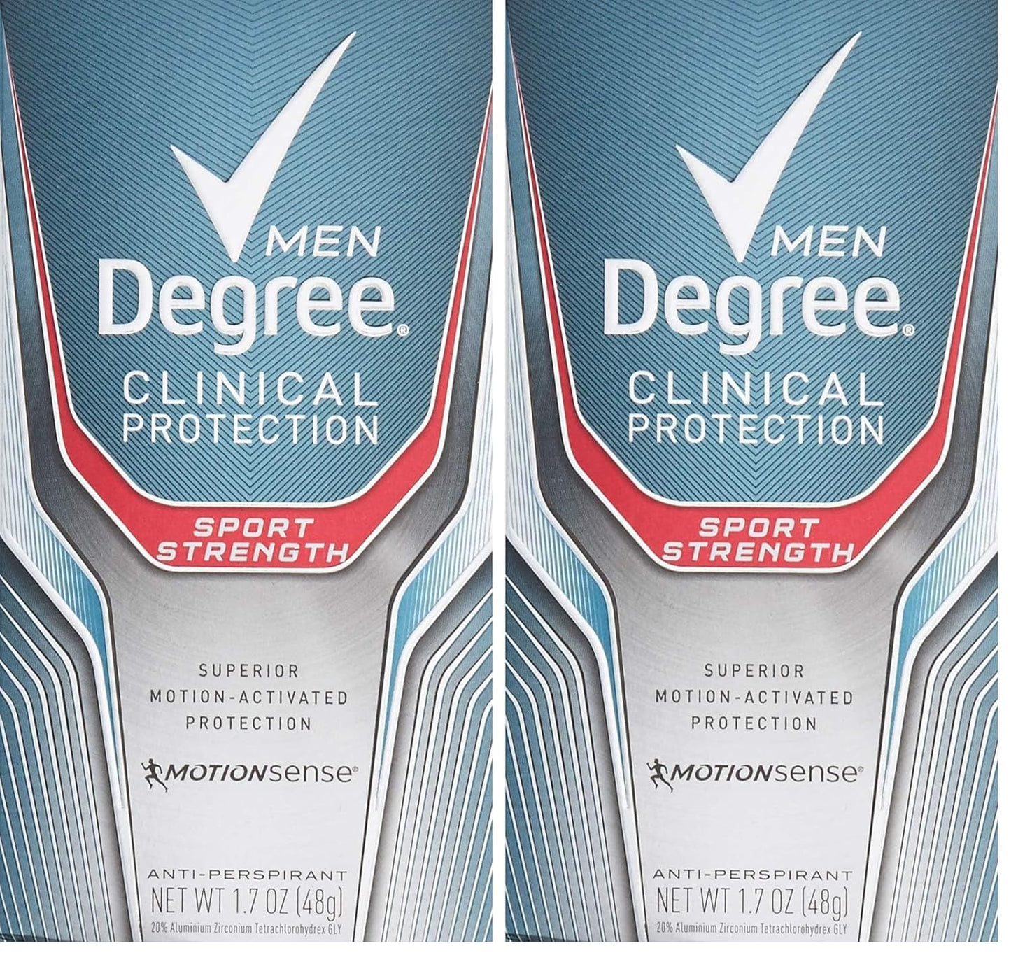 DEGREE Men Clinical Protection Sport Antiperspirant Pack of 6