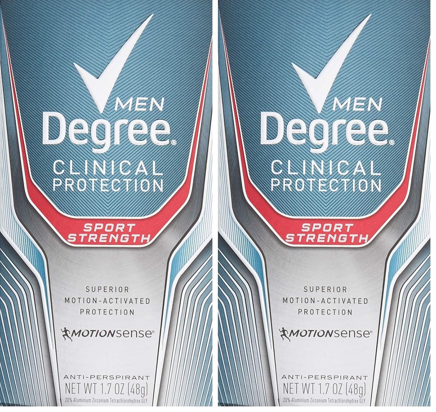 DEGREE Men Clinical Protection Sport Antiperspirant Pack of 6