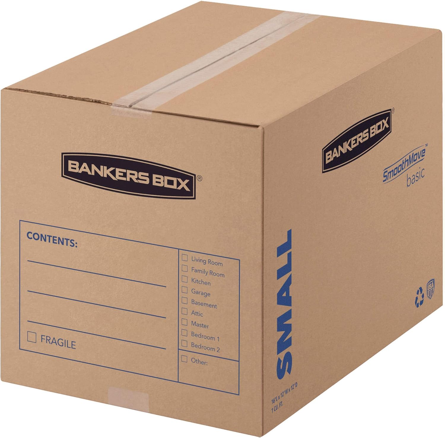 Bankers Box Small Moving Box 15 Pack for Easy Organization