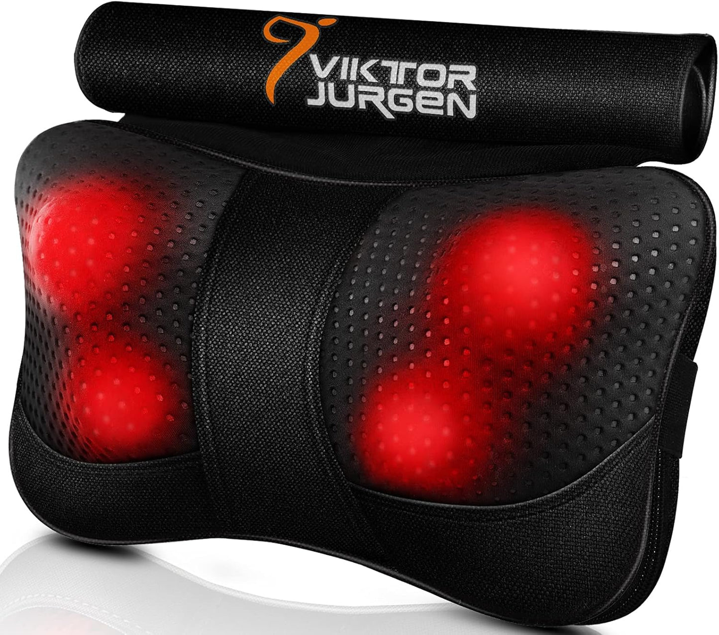 VIKTOR JURGEN Shiatsu Back Massager with Heat for Pain Relief
