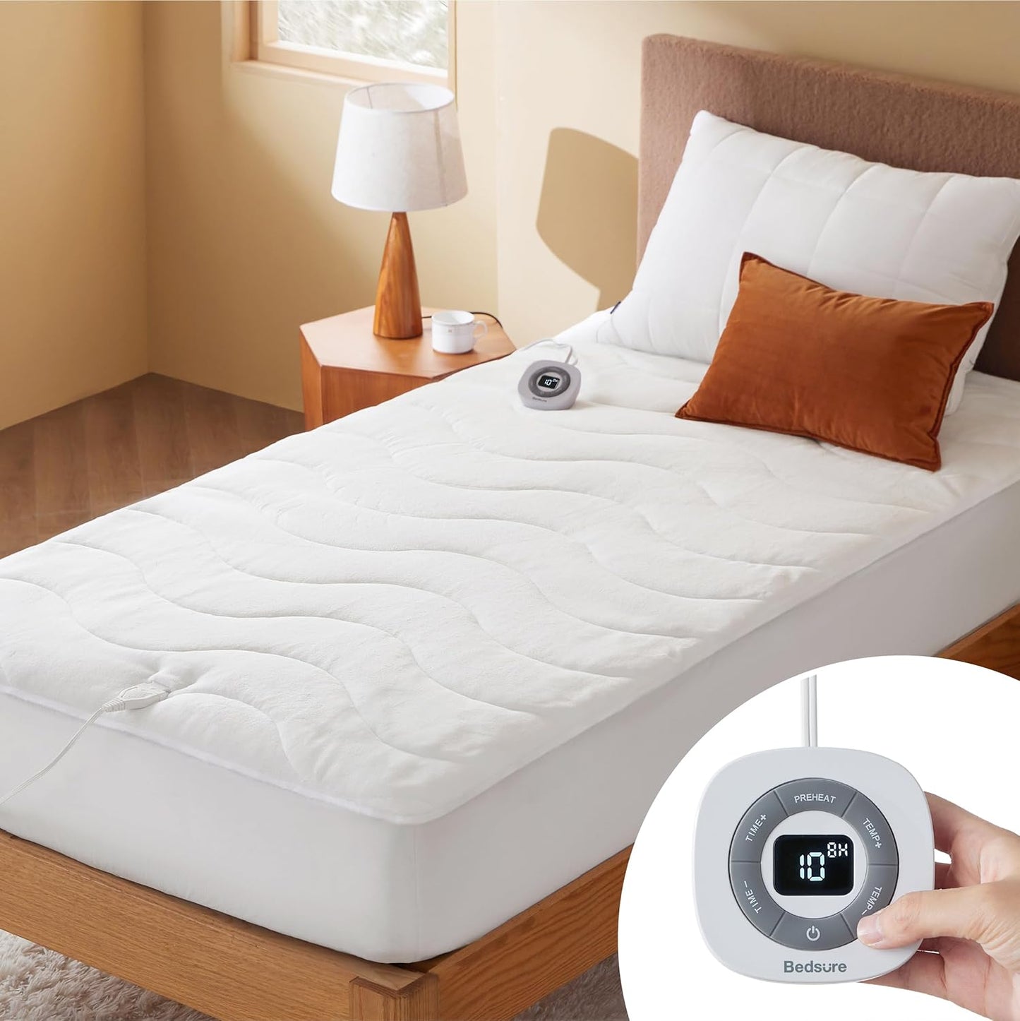 Bedsure Heated Mattress Pad Twin XL for Ultimate Comfort