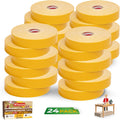 Double Sided Woodworking Tape 1-in 2,592 ft (24-Pack) - Residue-Free