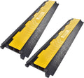2-Channel Cable Ramp Protector - Heavy Duty 22,000 lb Load Capacity