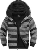 Boys Full Zip Sherpa Fleece Hoodie Jacket - Ultra Soft Warm