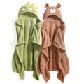 Toddler Bath Towel Hooded Kids Towel 2-Pack - Thick, Absorbent 50x32