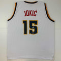 Facsimile Autographed Nikola Jokic Denver Reprint Laser Auto Jersey