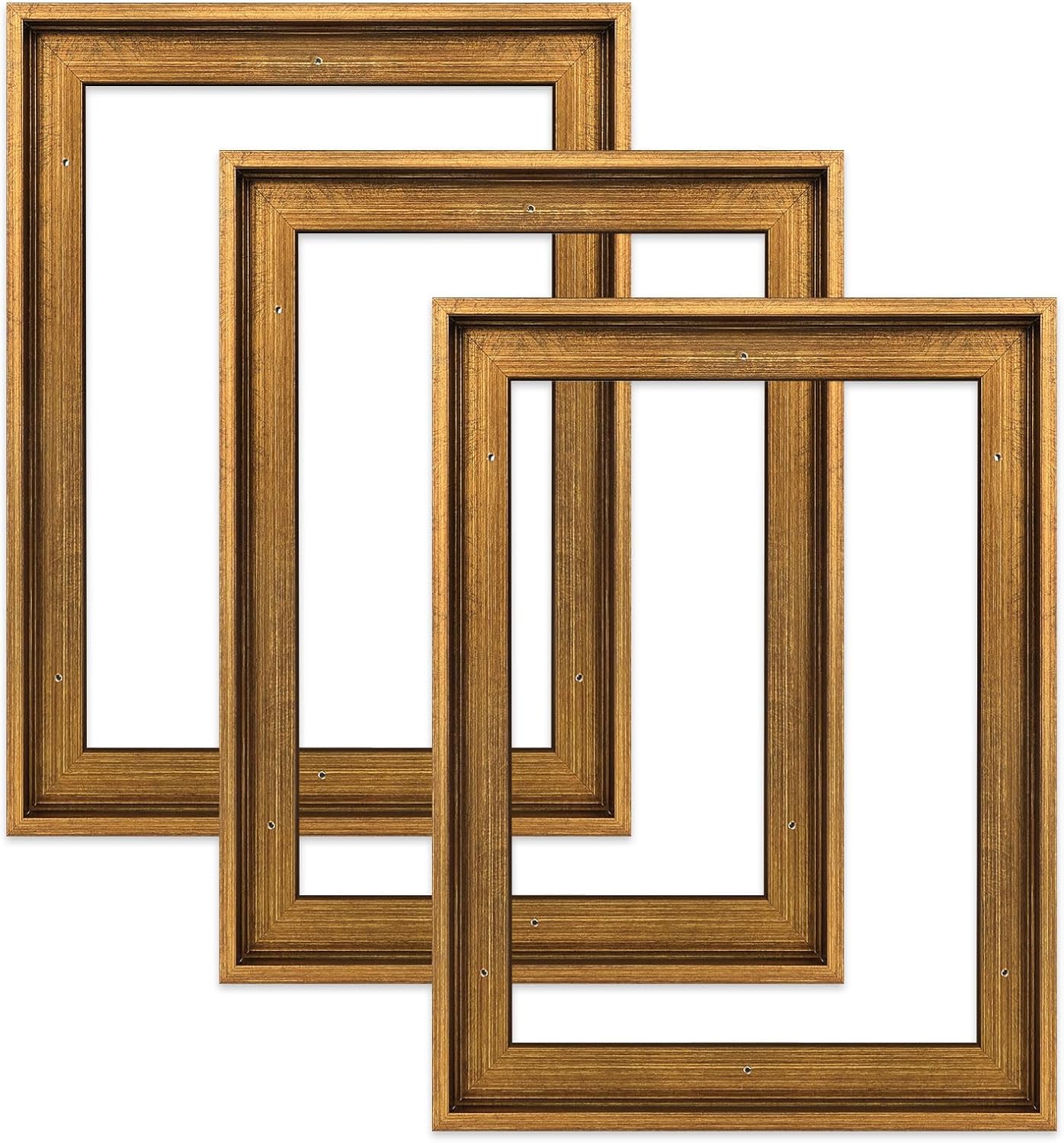 Floating Frame for 5x7 Canvas Painting - Vintage 3 Pack