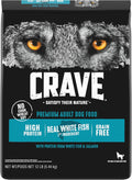 CRAVE Grain Free High Protein Dry Dog Food with Fish & Salmon
