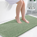 OLANLY Bathroom Rug 50x30 Sage Green - Soft Absorbent Chenille