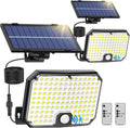 Solar Outdoor Lights with Remotes and Motion Sensor - Bright Solar