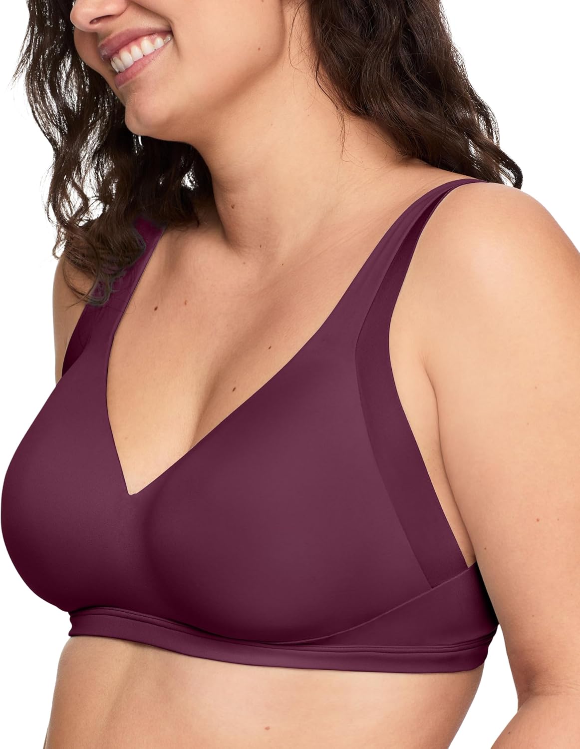 Warner's No Side Effects Wireless Lift T-Shirt Bra for Comfort