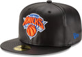 NBA Men's Faux Leather 59FIFTY Fitted Cap - Sleek Team Style