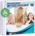 Waterproof Mattress Protector California King Size - Zippered