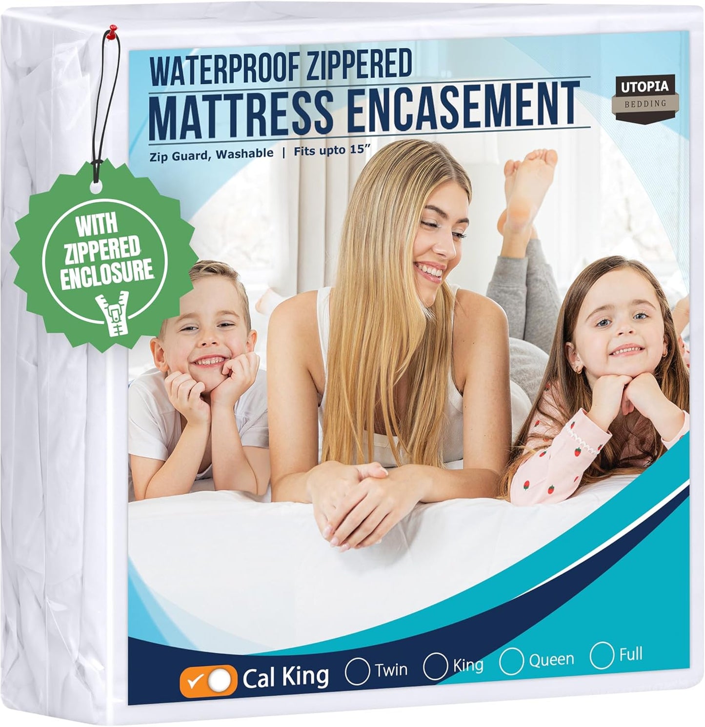 Utopia Bedding Waterproof Mattress Protector for California King