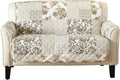 Reversible Patchwork Loveseat Cover - Washable Protector for Pets