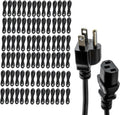 UL Approved 10ft Universal Power Cord (85 Pack) - Bulk IT Supply