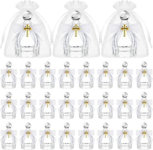Newtay Holy Water Bottles for Baptism Favors and Gifts