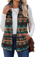 Zeagoo Vest for Women Sleeveless Sherpa Fleece Jacket - Cozy