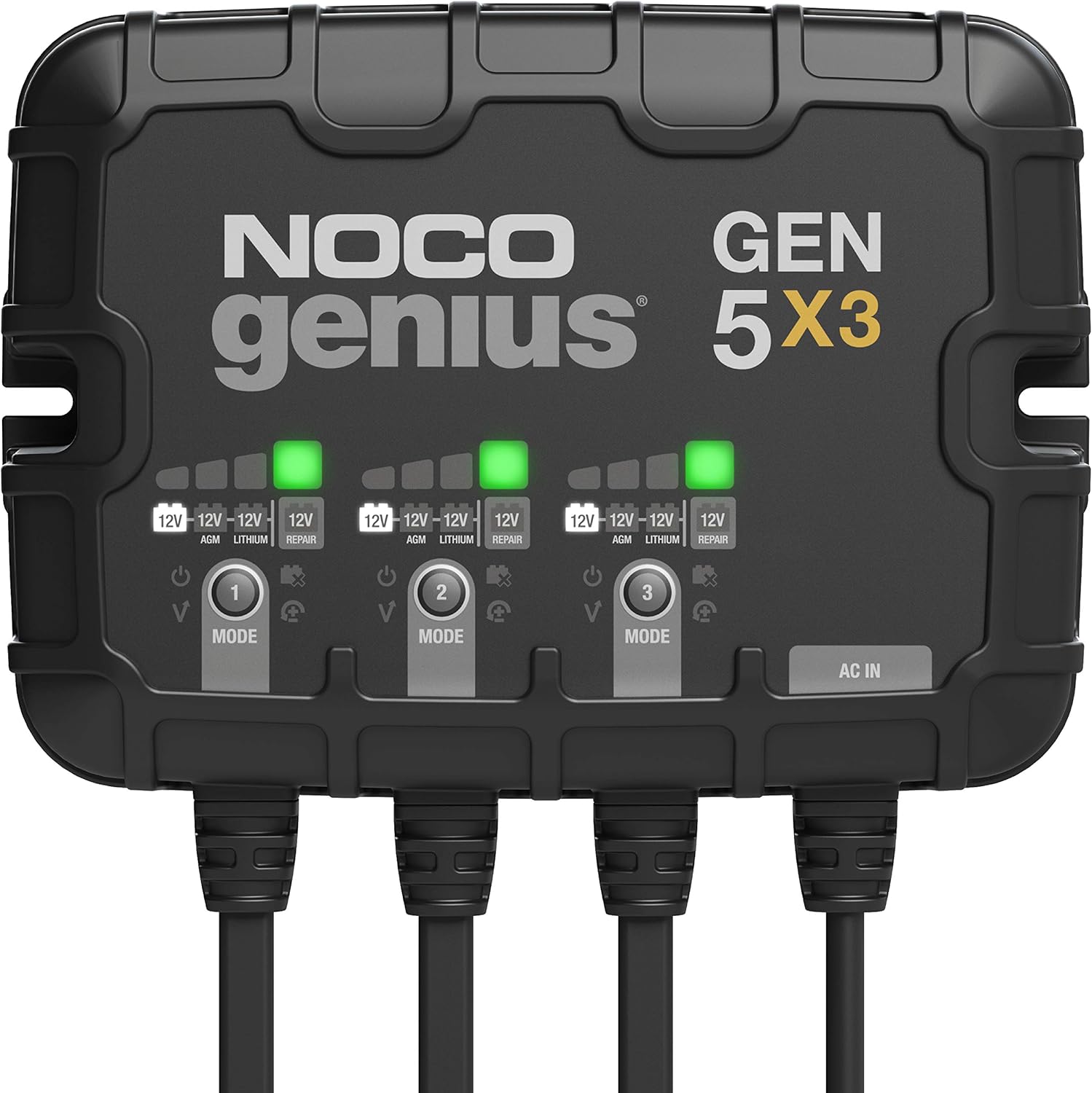 NOCO GEN5X3: Fast & Waterproof Marine Battery Charger