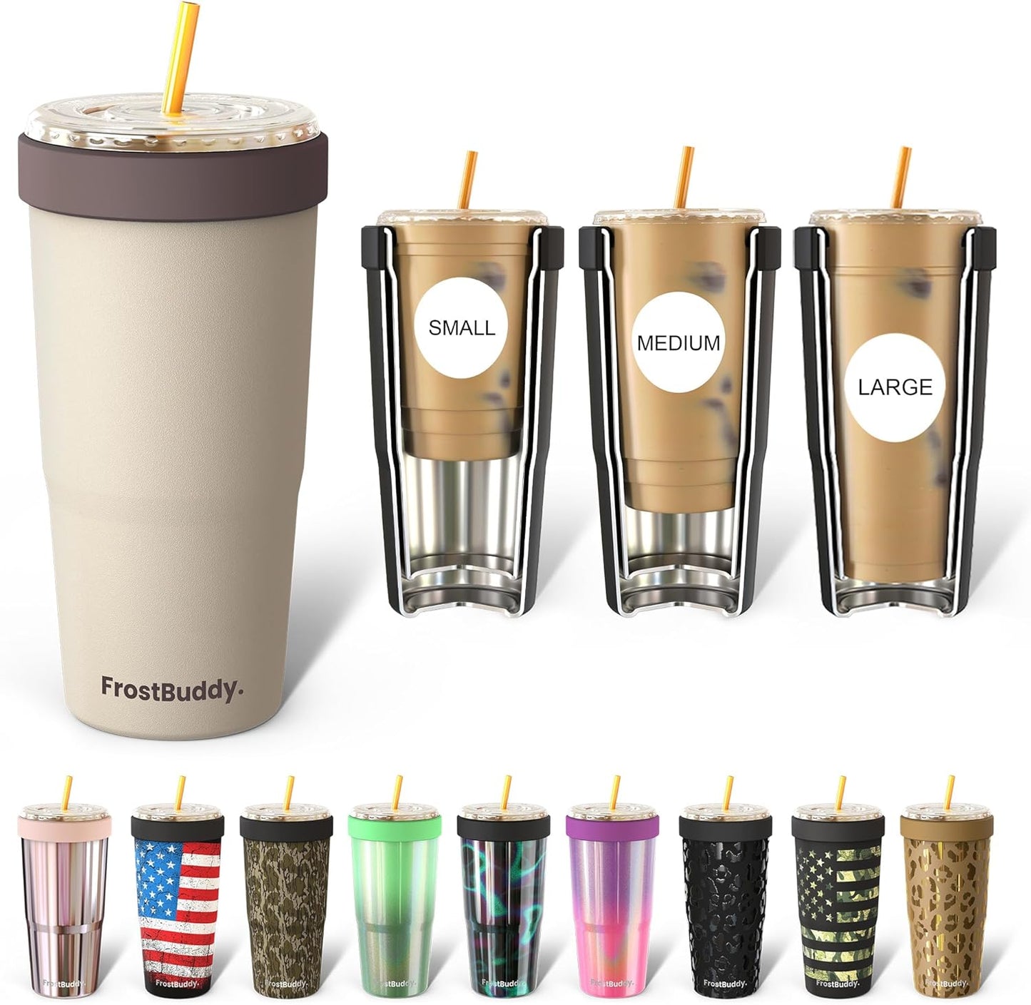 30 oz Stainless Steel Vacuum Insulated Tumbler Cup for All Drinks
