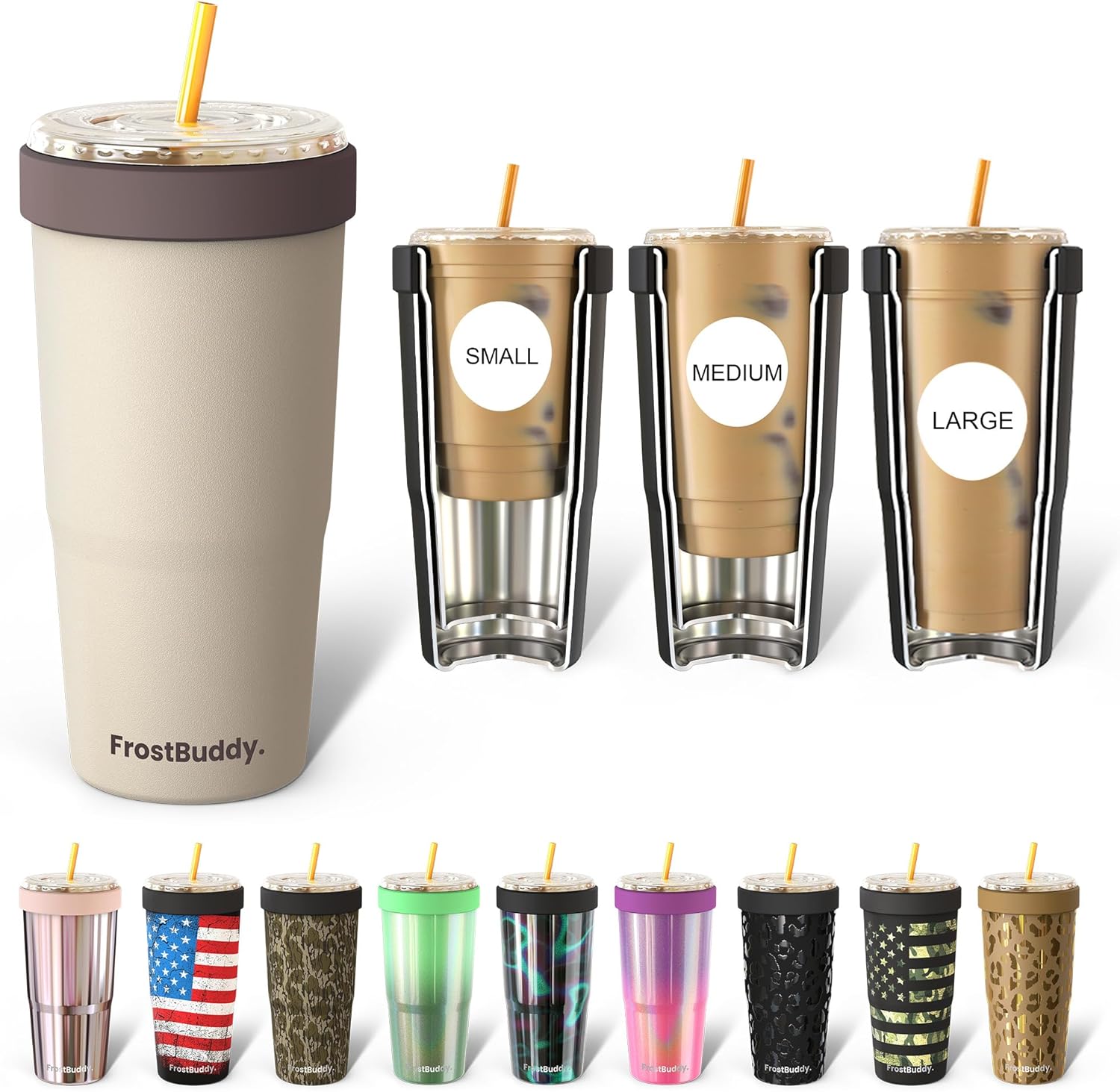 30 oz Stainless Steel Vacuum Insulated Tumbler Cup for All Drinks