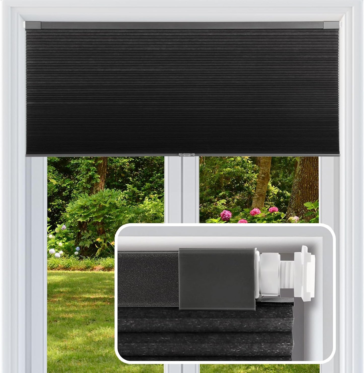 Cordless Cellular Shades for Easy Installation and Light Filtering