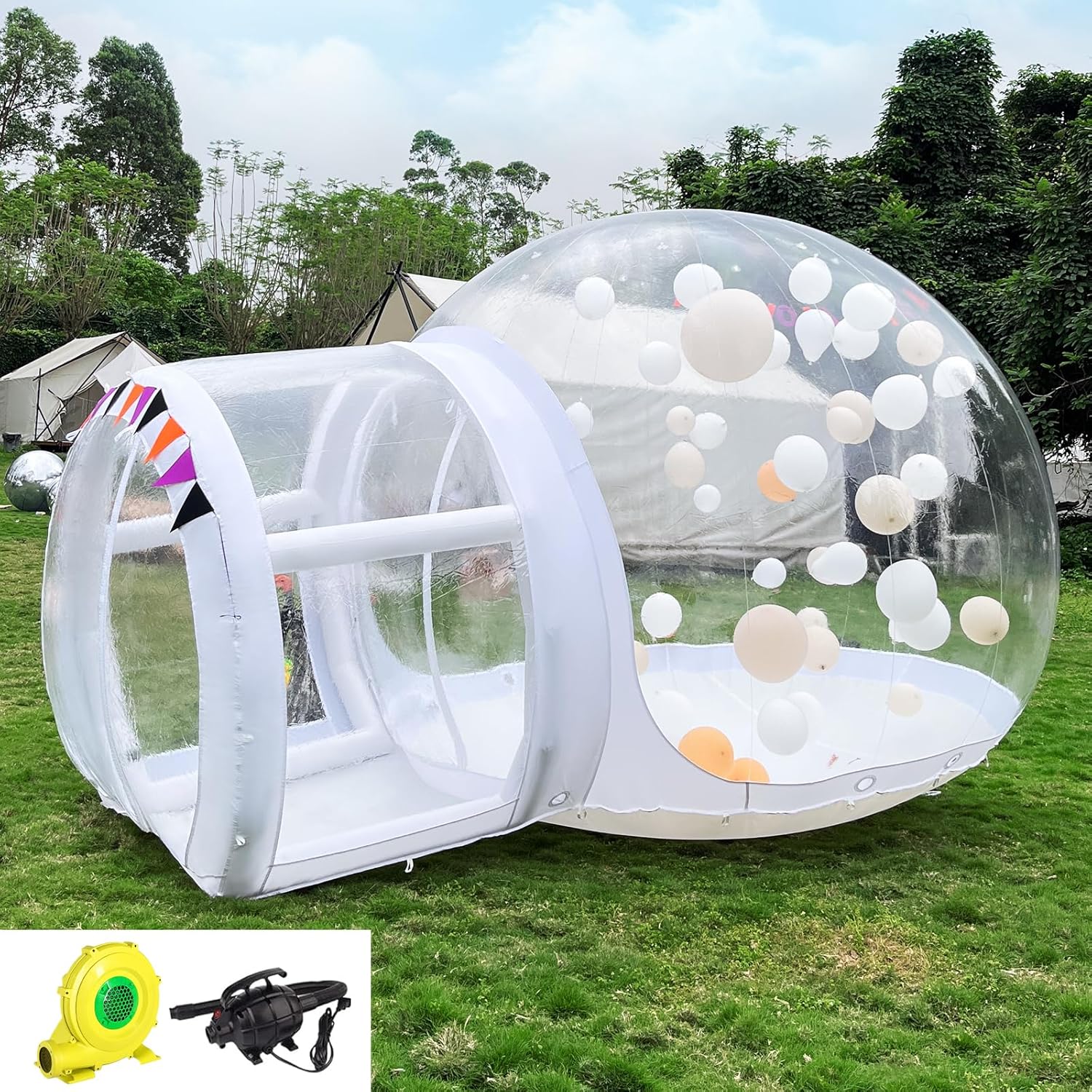 Vancen 10FT Bubble Balloon House Set - Ultimate Party Fun!