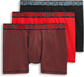 Jockey Men's Active Microfiber 5ft Boxer Brief 3 Pack (Style VRT7)