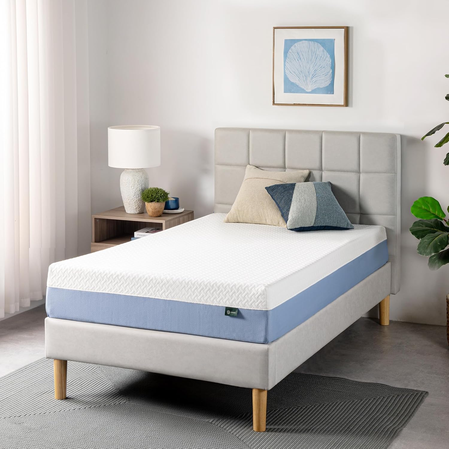 ZINUS 10 Inch Twin Cooling Essential Memory Foam Mattress Review