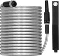 Metal Garden Hose 100ft - Lightweight Stainless Steel, No Kinks