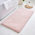ILANGO Pink Bathroom Rug Runner 24x70 in - Soft, Quick-Dry Luxury
