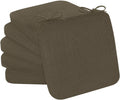 Cozyide Chair Cushions for Dining Chairs 16in x 16in - Soft Chenille
