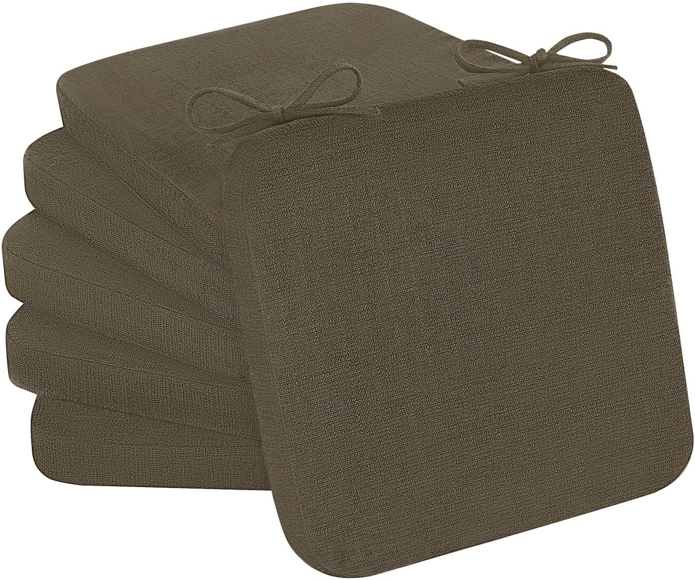 Cozyide Chair Cushions for Dining Chairs - 6 Pack of Comfort