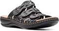 Clarks Leisa Faye Flat Sandal - Comfortable Adjustable Fit