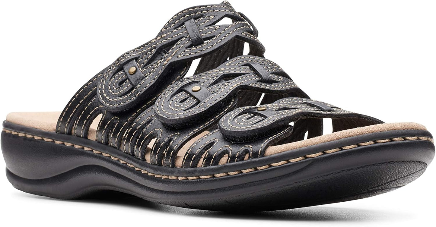 Clarks Women's Leisa Faye Flat Sandal for Ultimate Comfort