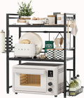 Expandable Microwave Stand 3 Tier Kitchen Countertop Organizer - Space