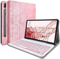 Backlit Keyboard Case for Galaxy Tab S8/S7 11 in - Detachable Wireless