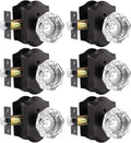 Gobrico Heavy Duty Privacy Door Locksets Octagon Crystal Knobs - 6