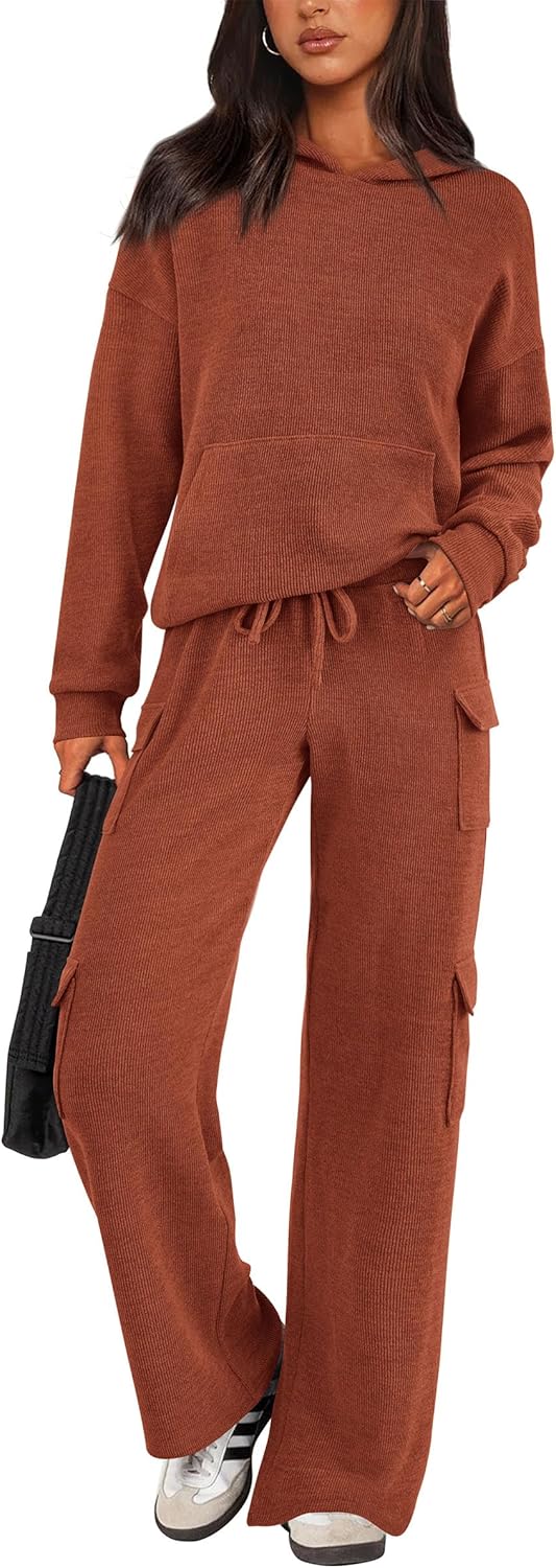 PRETTYGARDEN 2 Piece Sets for Women Fall 2025 Cozy Sweatsuits