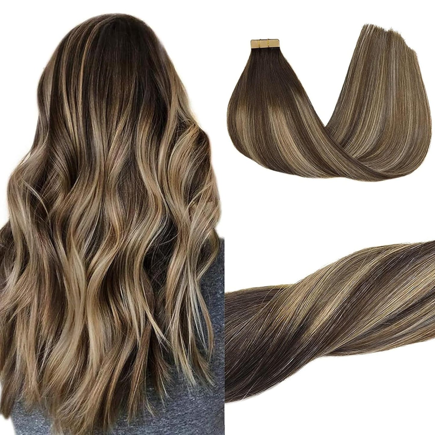 GOO GOO Tape in Hair Extensions for Stunning Balayage Looks